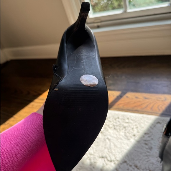 French Connection Sleek Black Ankle Booties - Picture 3 of 4